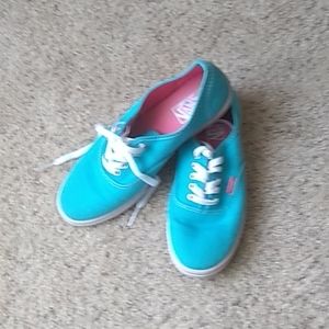 Vans aqua size 8.5